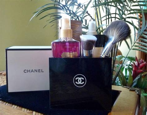 chanel acrylic makeup organizer|Chanel accessories.